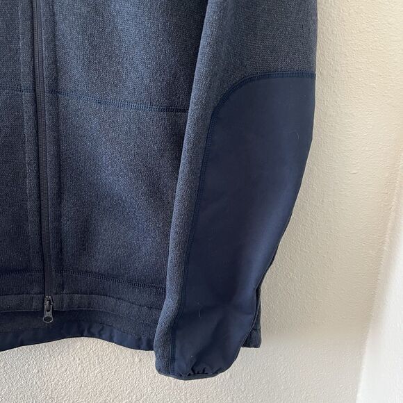 Fjallraven Ovik Fleece Hoodie Womens Medium Blue Full Zip Jacket Outdoors LOGO - Picture 4 of 16